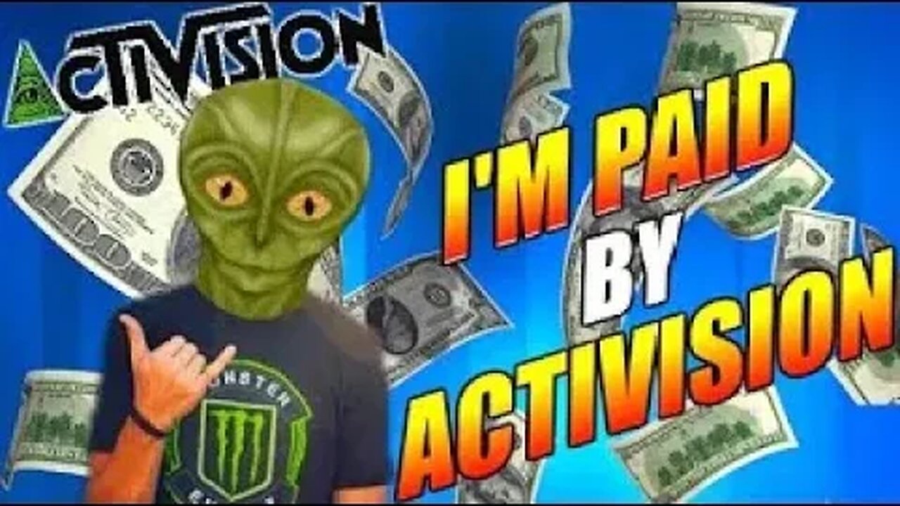TmarTn FINALLY ADMITS HE'S PAID BY ACTIVISION