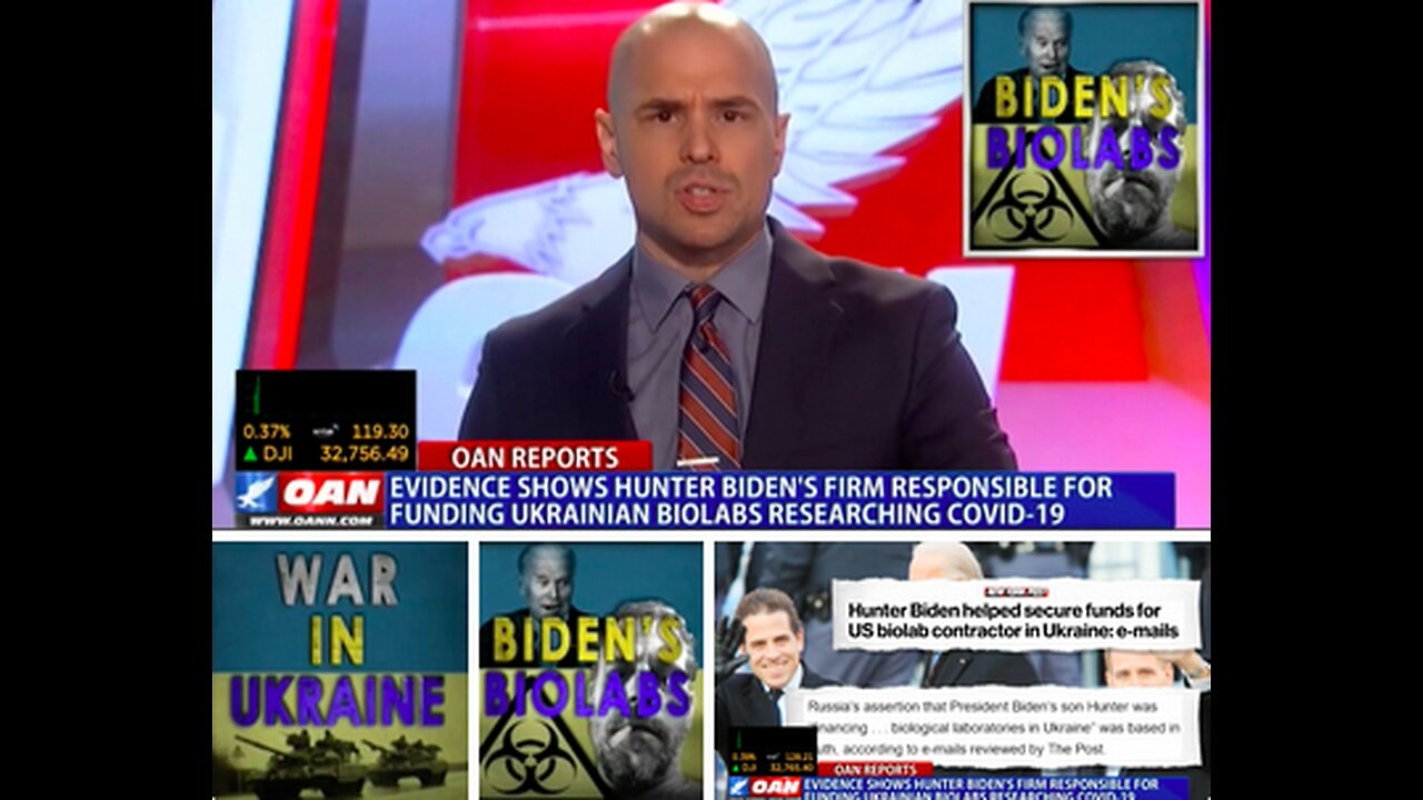 FLASHBACK 2022 - Pearson Sharp of OANN breaks down facts from Biden's Biolabs