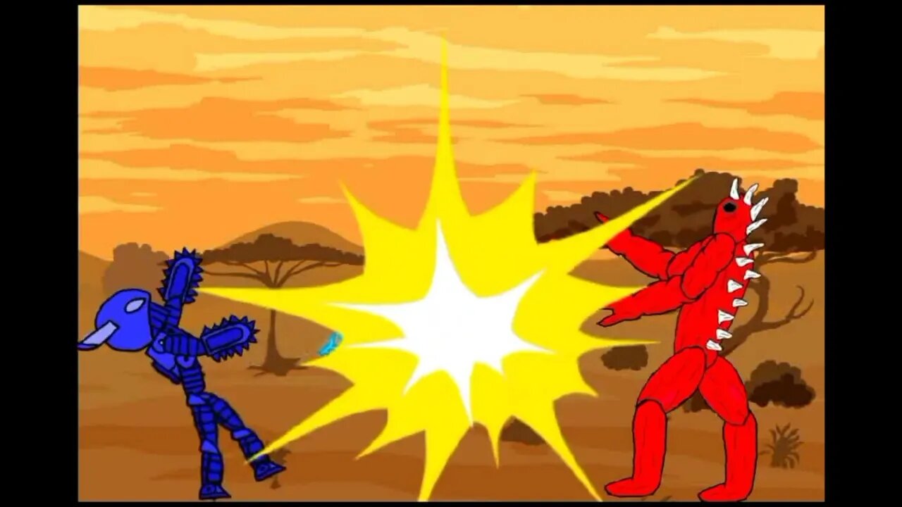 War between Robot & Monster defeat each other My First Animation Adventure #viral #youtube #yt