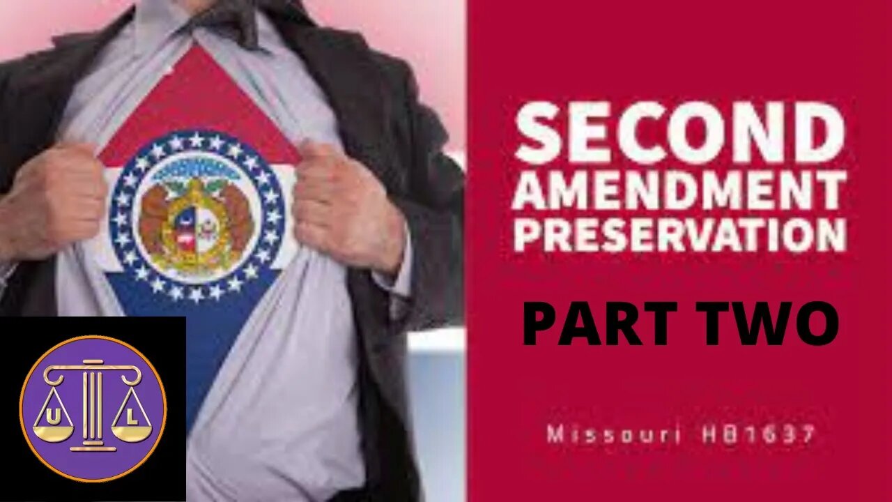 2nd amendment protected; Feds most affected (part two of two)