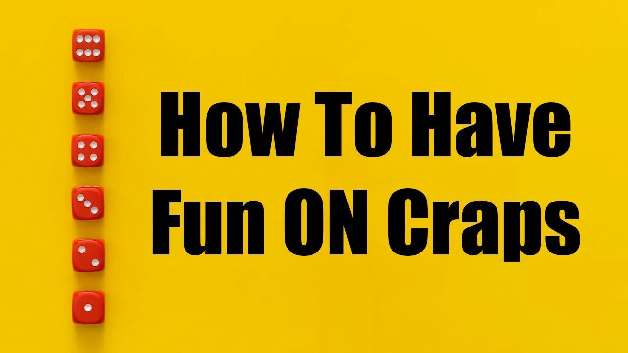 A different way at looking at Craps