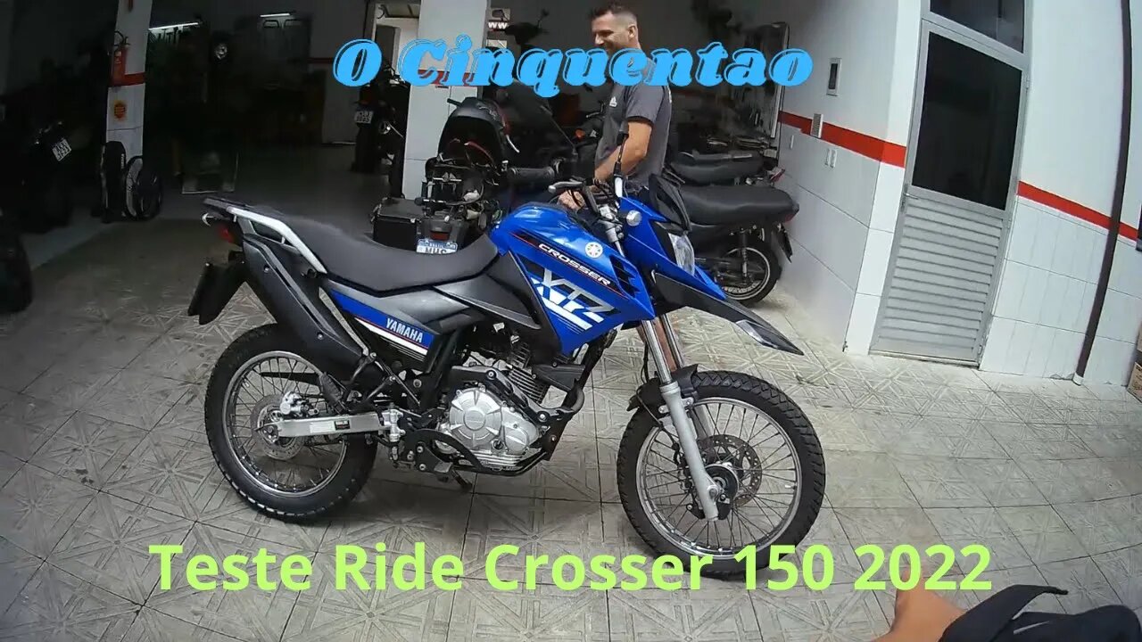 Teste Ride Crosser 150 2022 #yamaha #crosser150 #ocinquentao