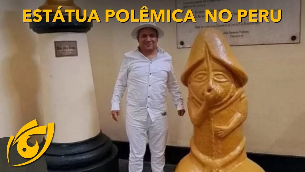 PREFEITO ESQUERDISTA coloca ESTÁTUA de PÊNIS na sede da PREFEITURA