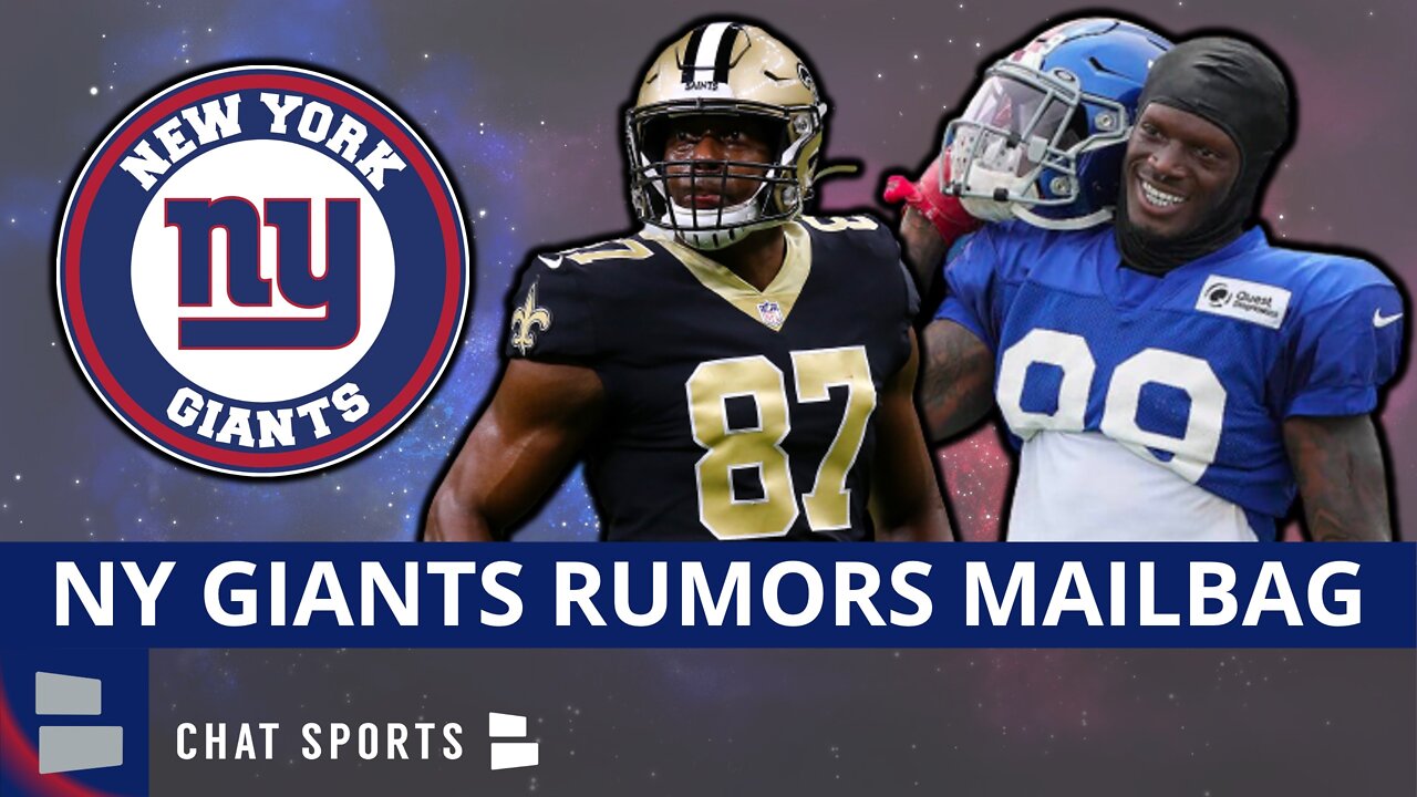 New York Giants Rumors: Sign Jared Cook? Wan’Dale Robinson vs. Kadarius Toney + Sign JC Tretter? Q&A