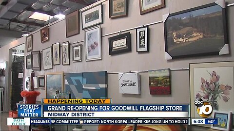 Goodwill's flagship store having grand re-opening