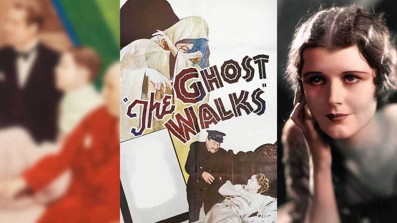 THE GHOST WALKS (1934) John Miljan, June Collyer & Richard Carle | Comedy, Mystery, Thriller | B&W