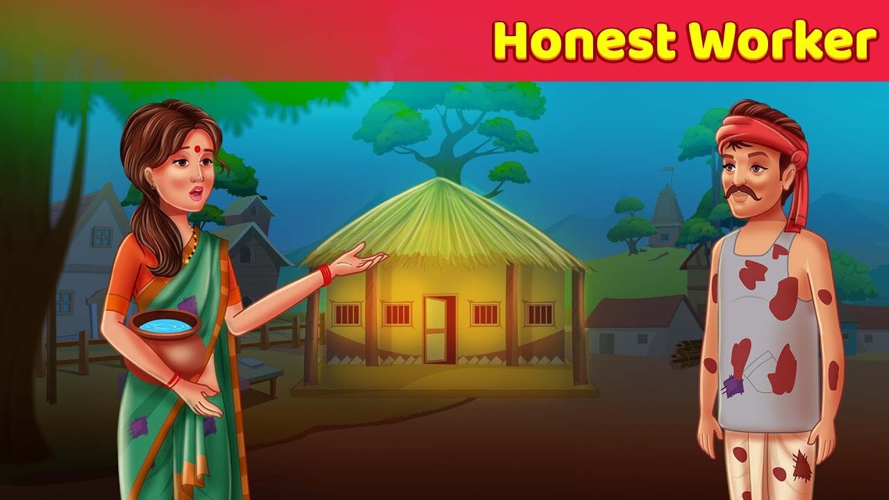 Honest Worker | English Moral Animated Story