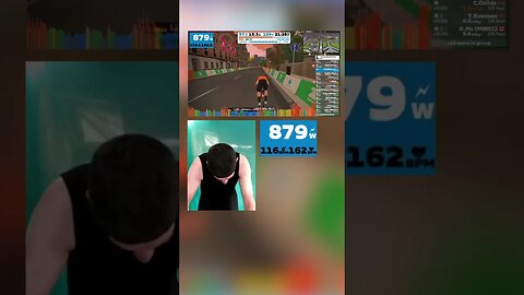 GOING FOR THE ZWIFT RACE WIN!