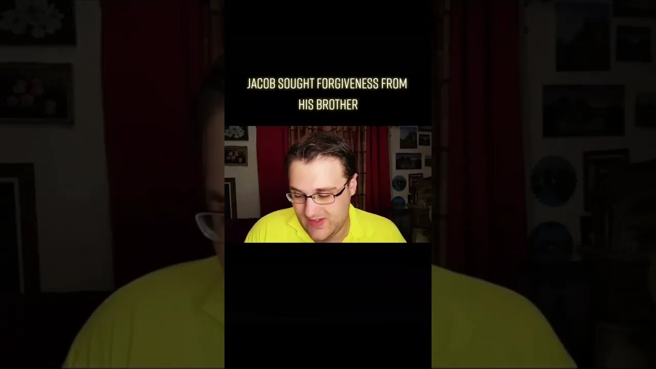 Jacob Sought Forgiveness