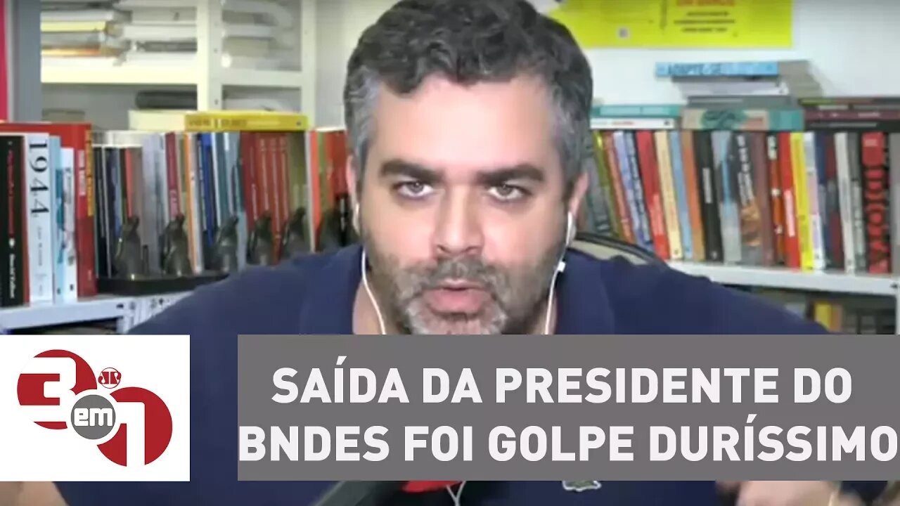 Andreazza: Saída da presidente do BNDES foi golpe duríssimo no governo Temer