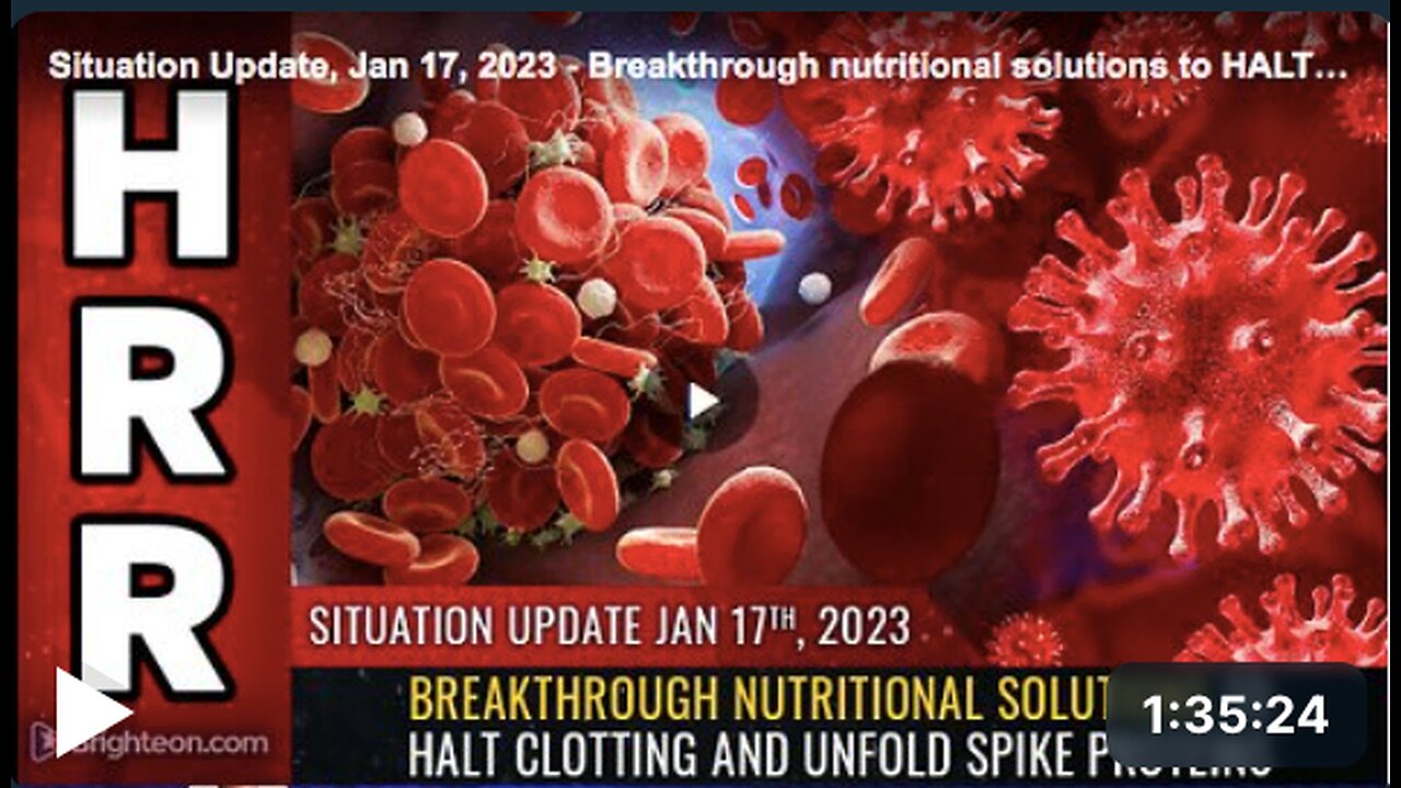 Breakthrough nutritional solutions discovered that may HALT CLOTTING and UNFOLD spike proteins