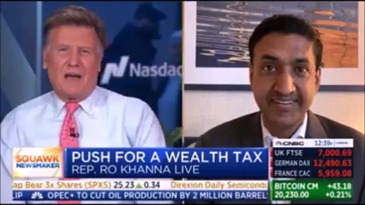 Wealth Tax Debate Joe Kernen