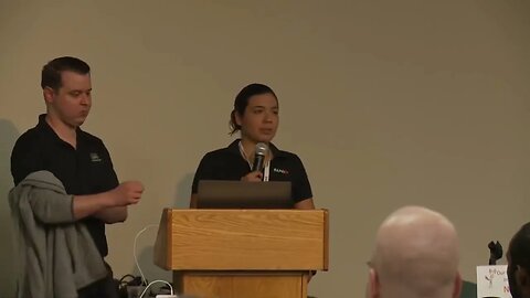 Breaking into Security Tommy Dew, Gisela Hinojosa