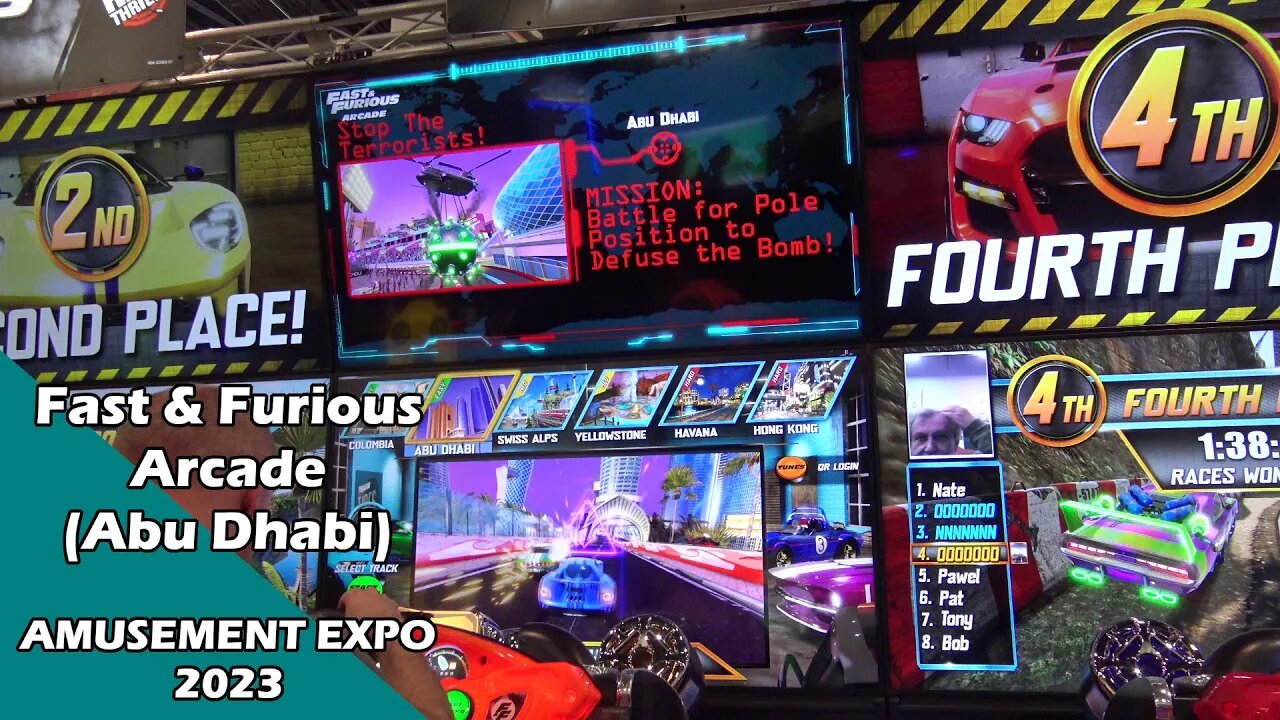 Driving Abu Dhabi on Fast & Furious Arcade