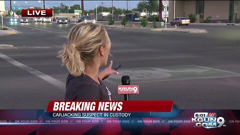 Southside carjacking suspect causes crash in Midtown