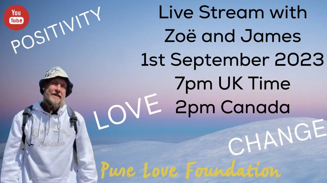 #When2WorldsCollide Zoë is joined by James from Pure Love Foundation.