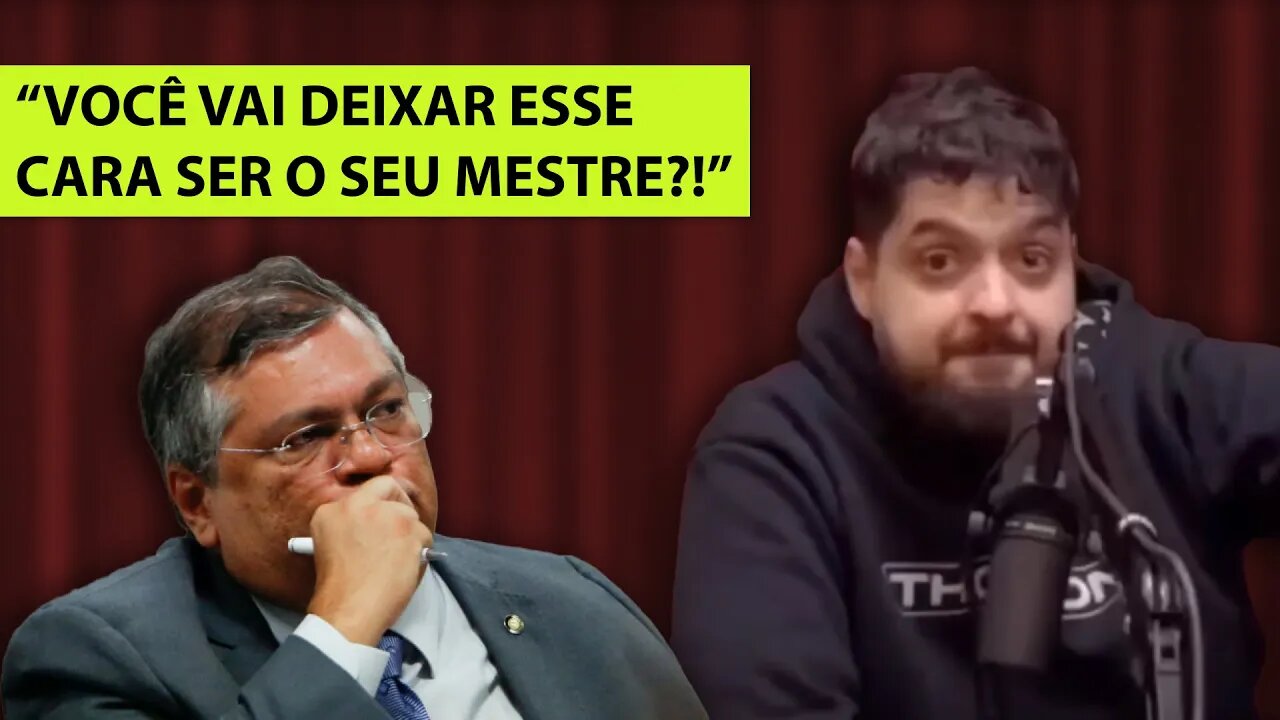 SEM PAPAS NA LÍNGUA! MONARK RASGA O VERBO SOBRE FLÁVIO DINO!