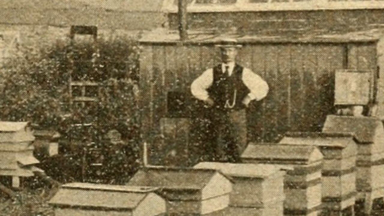 The Apiary At The Railway-Crossing Cottage, Compton, Berkshire