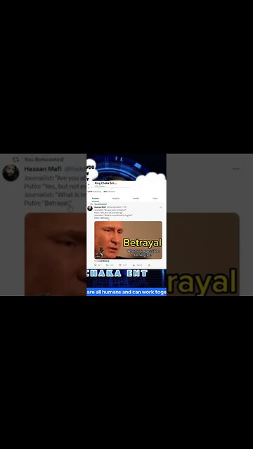 Putin betrayal can’t be forgiven