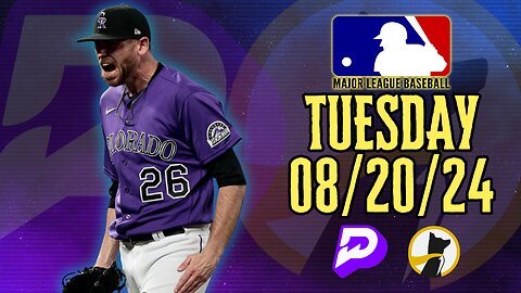 ⚾️ ✅ #PRIZEPICKS | #UNDERDOGFANTASY BEST PICKS FOR #MLB TUESDAY | 08/20/24 | #BASEBALL | TODAY