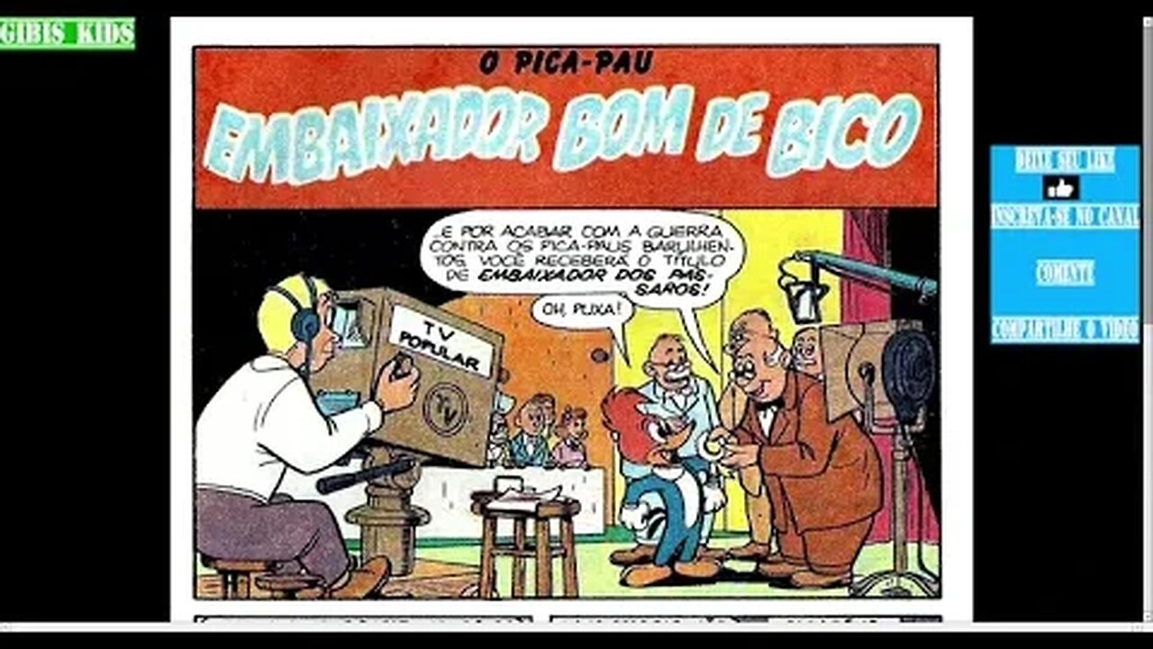 Pica Pau Embaixador Bom De Bico