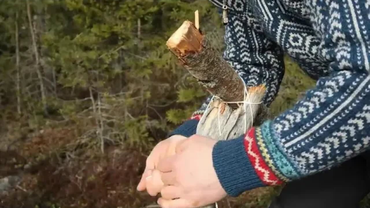 Caught = in = a = Storm! = 3 Day Solo Bushcraft Building Shelter & Camping in Heavy Rain