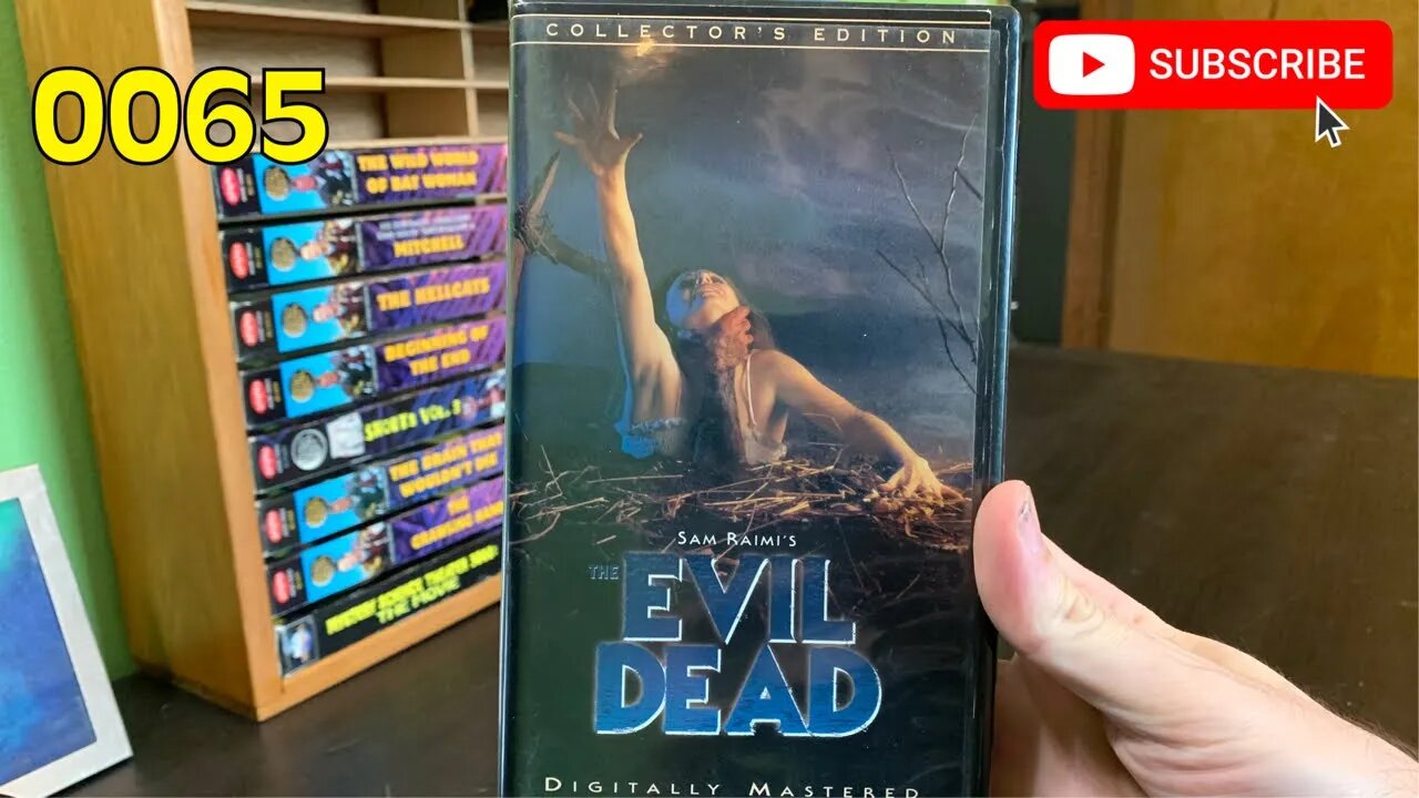[0065] EVIL DEAD (1981) VHS [INSPECT] [#evildead #evildeadVHS]