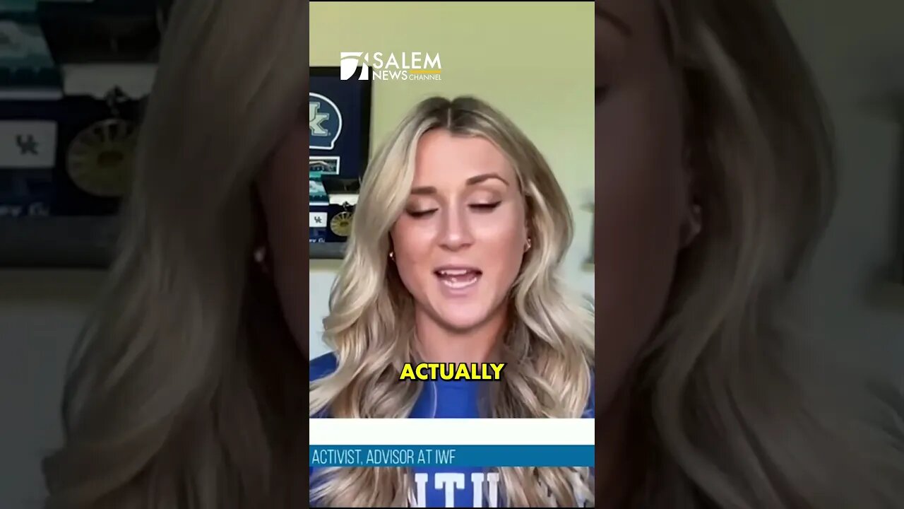 Riley Gaines expresses her support for DeSantis and praises him for what he has achieved in Florida.