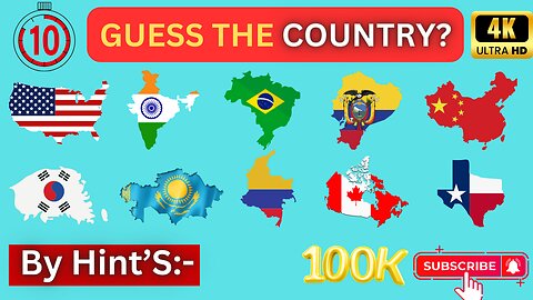 "Guess the Country Challenge: 30 Mysterious Clues Unlocked!"