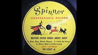 Jack Lathrop – Mother Goose Songs About Sheep