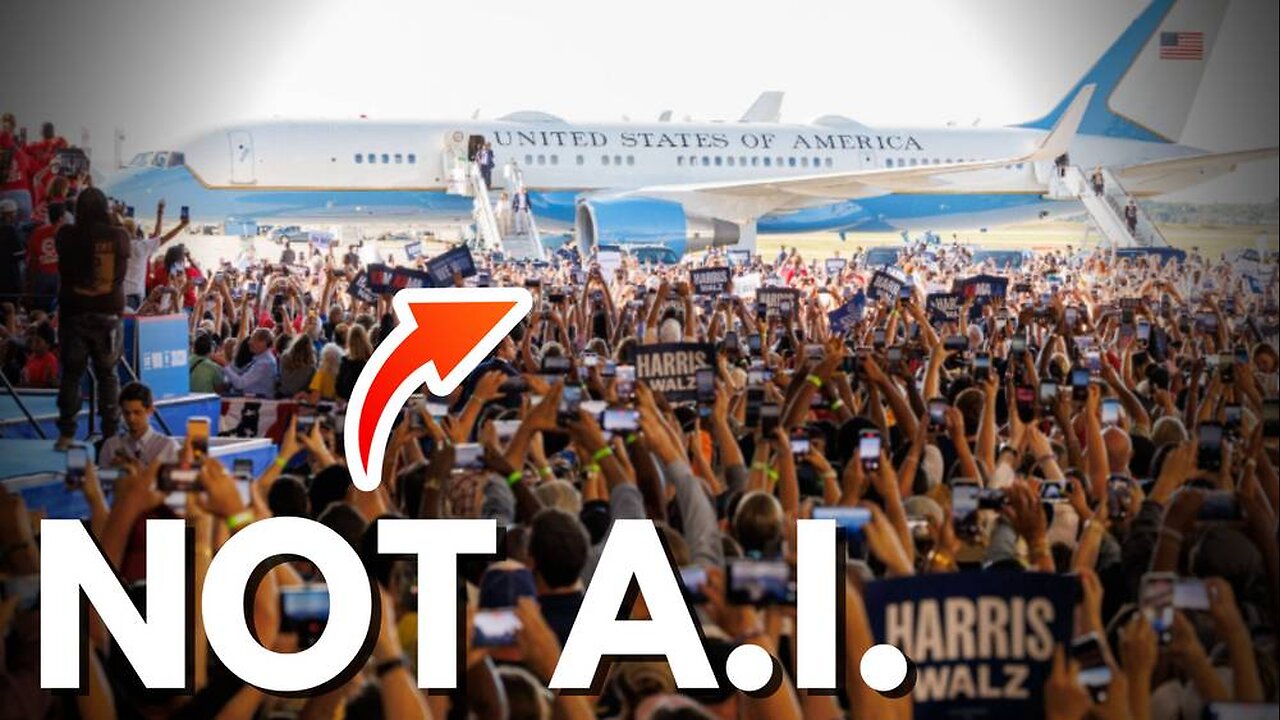 No, VP Harris’ Crowd Is Not AI, People Just Don’t Understand Camera Technology