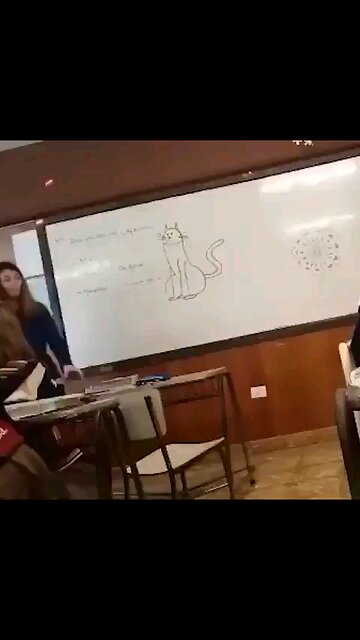 Students pull prank on teacher