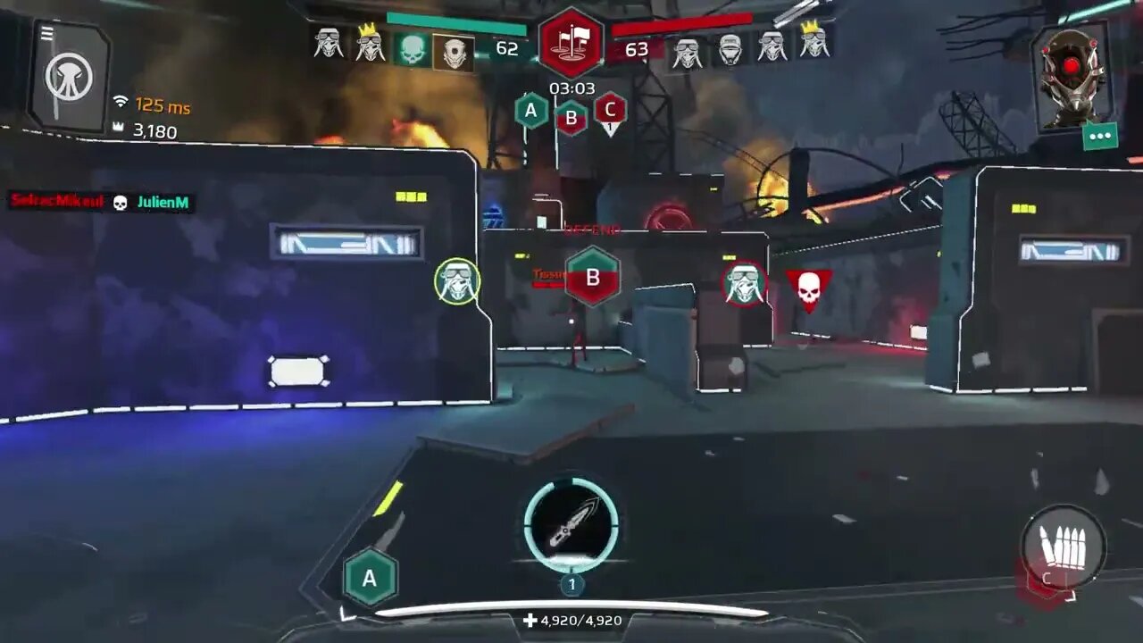 Modern Combat Versus Specialist arena with Seven in Aftermath Jan 22
