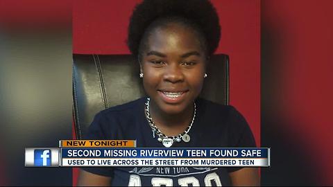 15-year-old missing from Riverview home reported safe with state agency