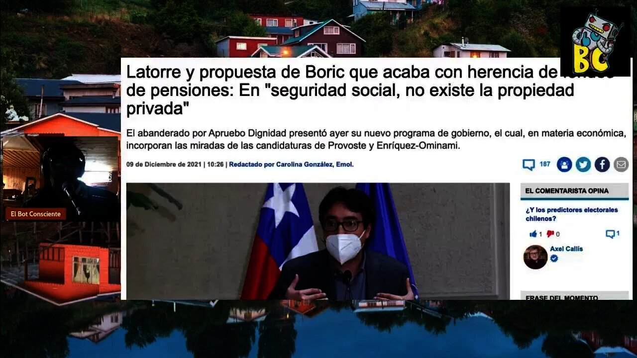 Latorre, y propuesta de Boric: En "seguridad social no existe la propiedad privada"