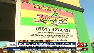 Barrington Kitchen pays it forward