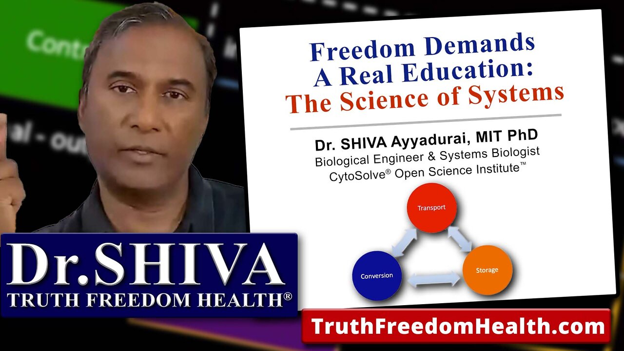 Dr.SHIVA: Freedom Demands A Real Education - The Science of Systems