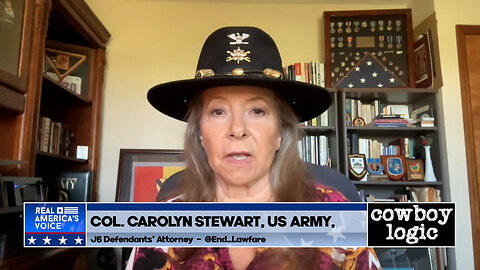 Cowboy Logic - 11/23/24: Colonel Carolyn Stewart, US ARMY, retired (J6 Lawyer)