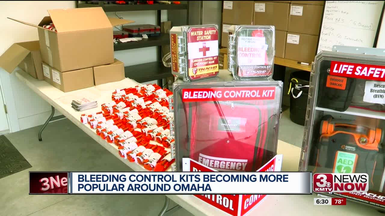 Bleeding Control Kits Becoming More Popular Around Omaha