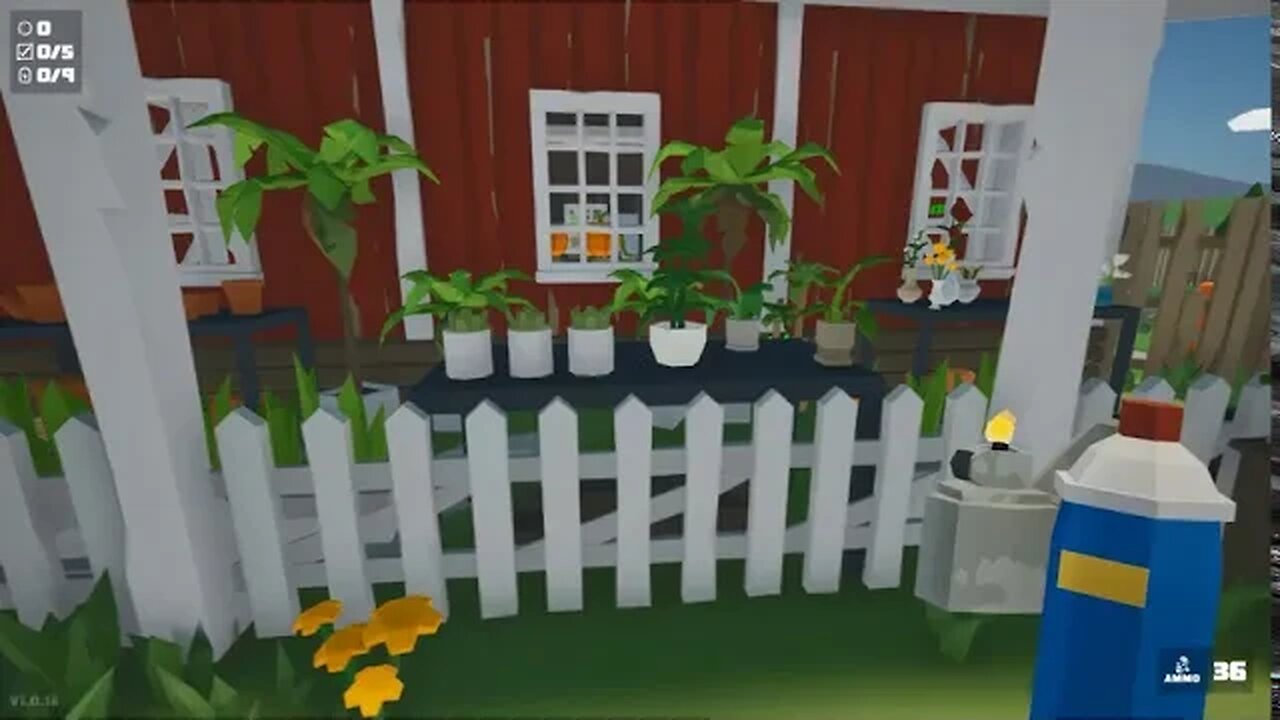 Killing Spiders at the Farmers Market -Barnstormer All Objectives Walkthrough - Kill It with Fire