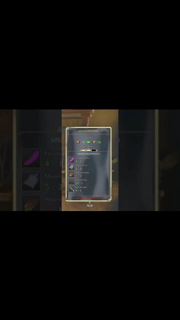 hogwarts legacy I have now used the magical loom to fully upgrade a piece of clothing