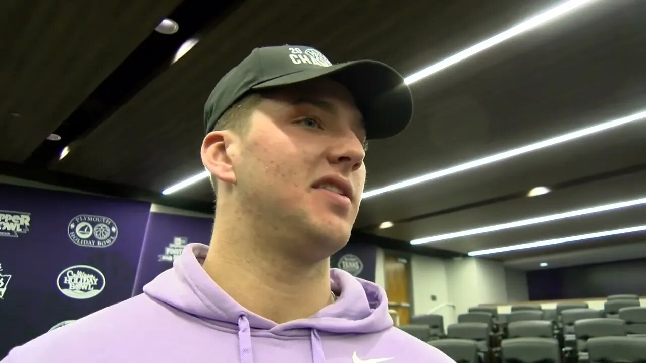 Kansas State Football | Ben Sinnott Interview | November 8, 2022