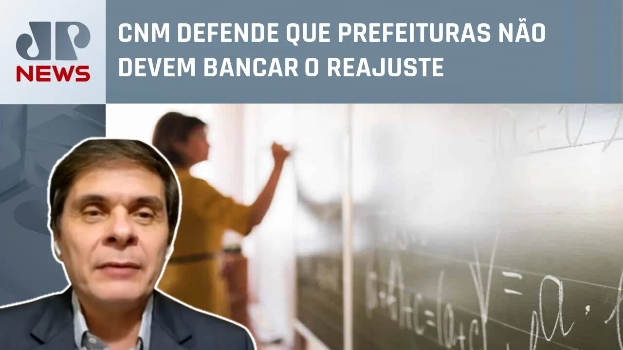 CNM critica aumento de 14,95% no piso salarial do magistério; Cerqueira analisa