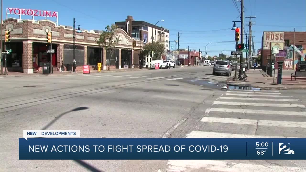 New actions to fight spread of COVID-19