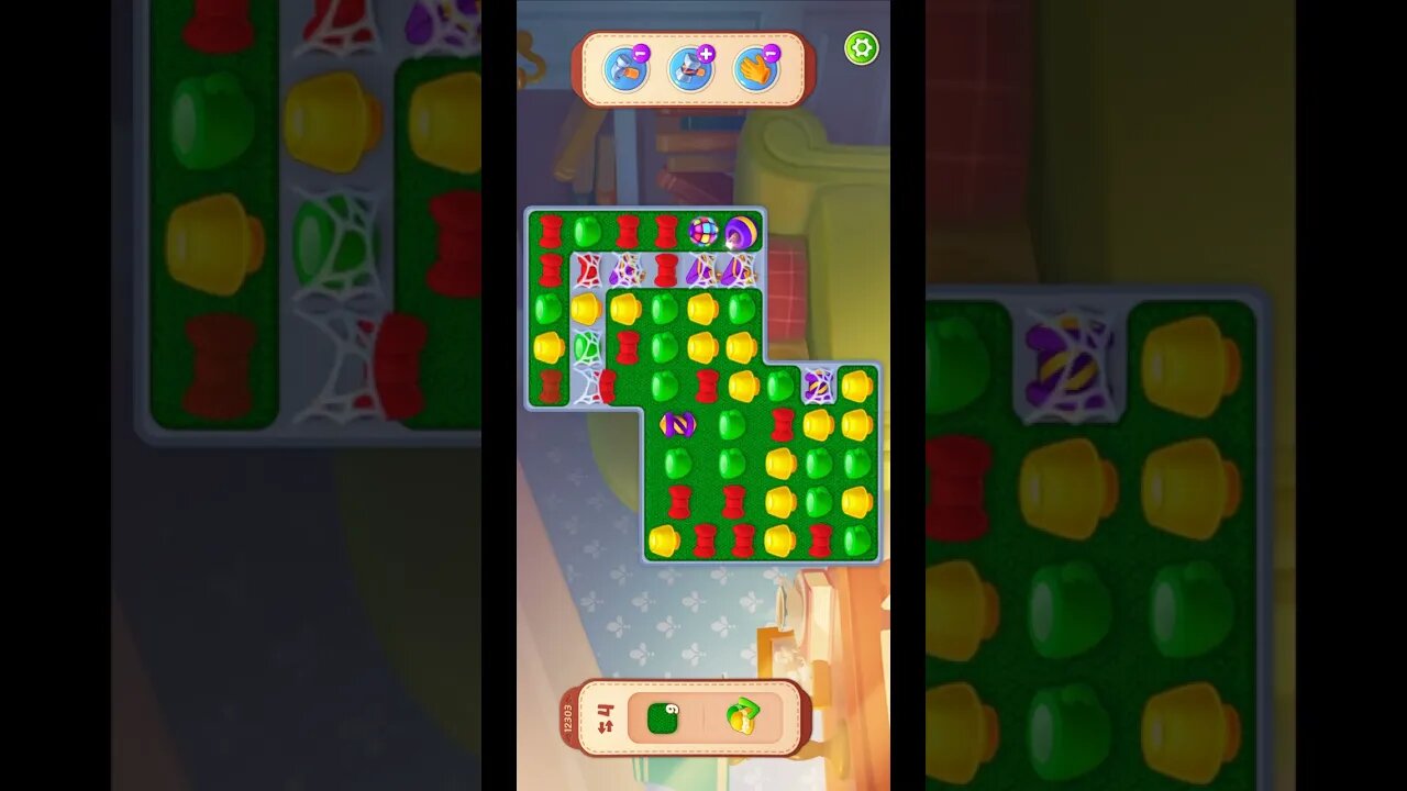 Shorts Playrix Homescapes Gameplay Walkthrough Level 12303-040