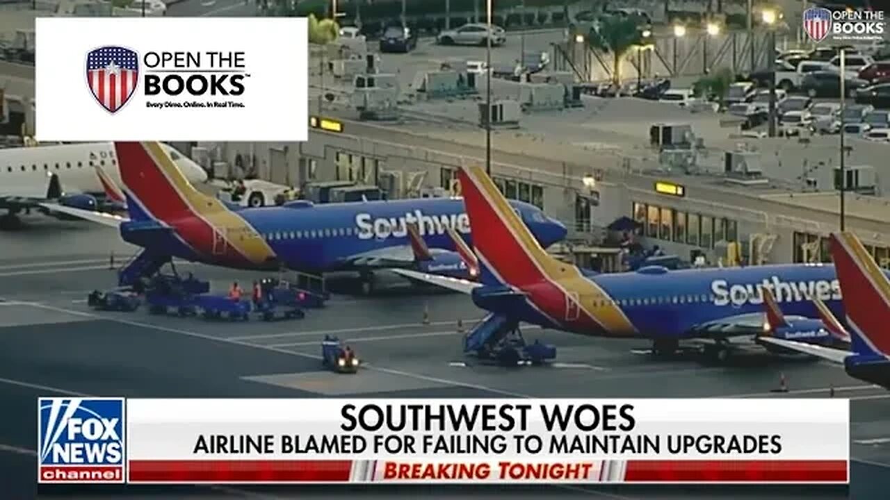 Fox News: Southwest Received $7.2B In Subsidies, While Ripping off Customers Over Christmas Holiday