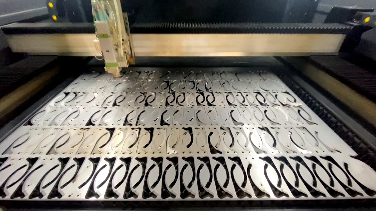 Laser cutting 12ga Stainless Steel (Marine alternator ground tabs)