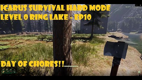 Icarus Survival Hard Mode LVL 0 Start - Ring Lake EP10