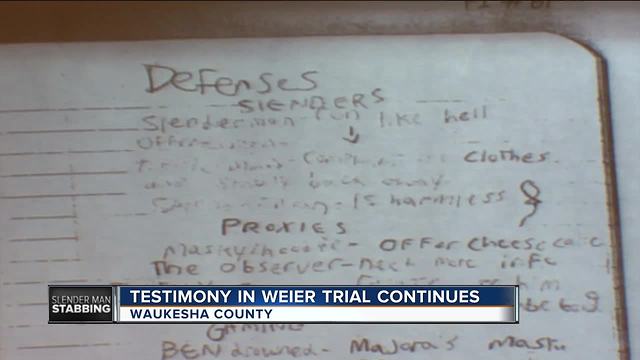 Defense continues to call witnesses in the trial of Anissa Weier