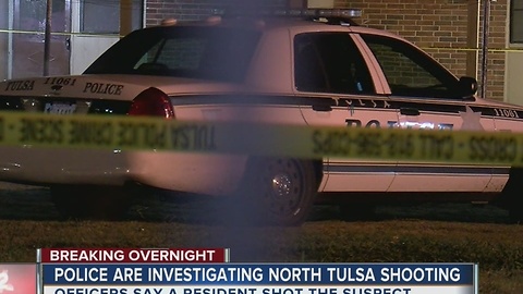TPD: Man shot after allegedly breaking into apt